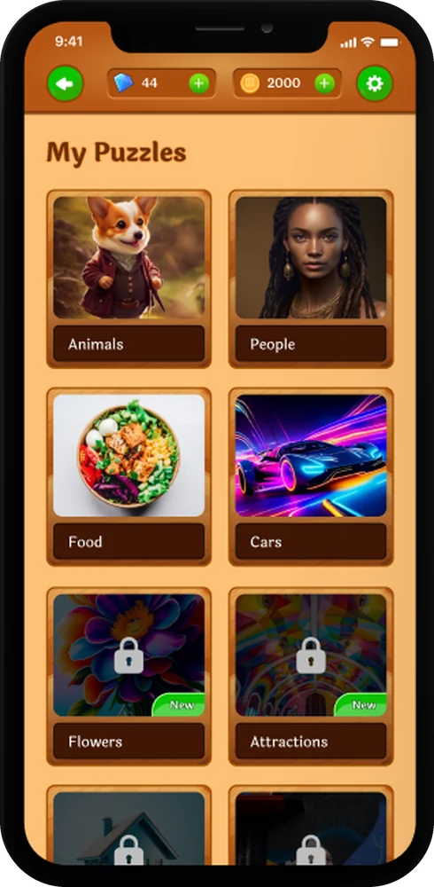 Crimson Puzzle screen