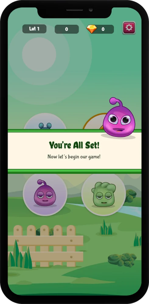 Memory Maze screen