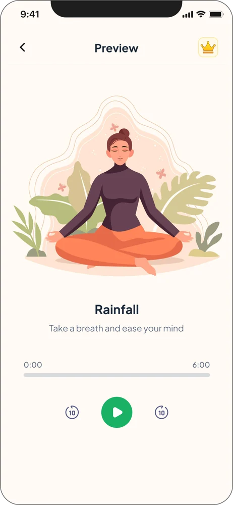 Meditation audio preview