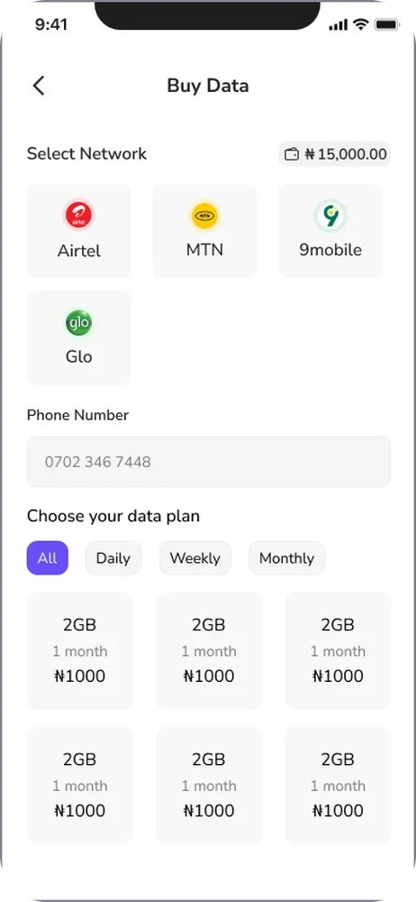 Buy data
