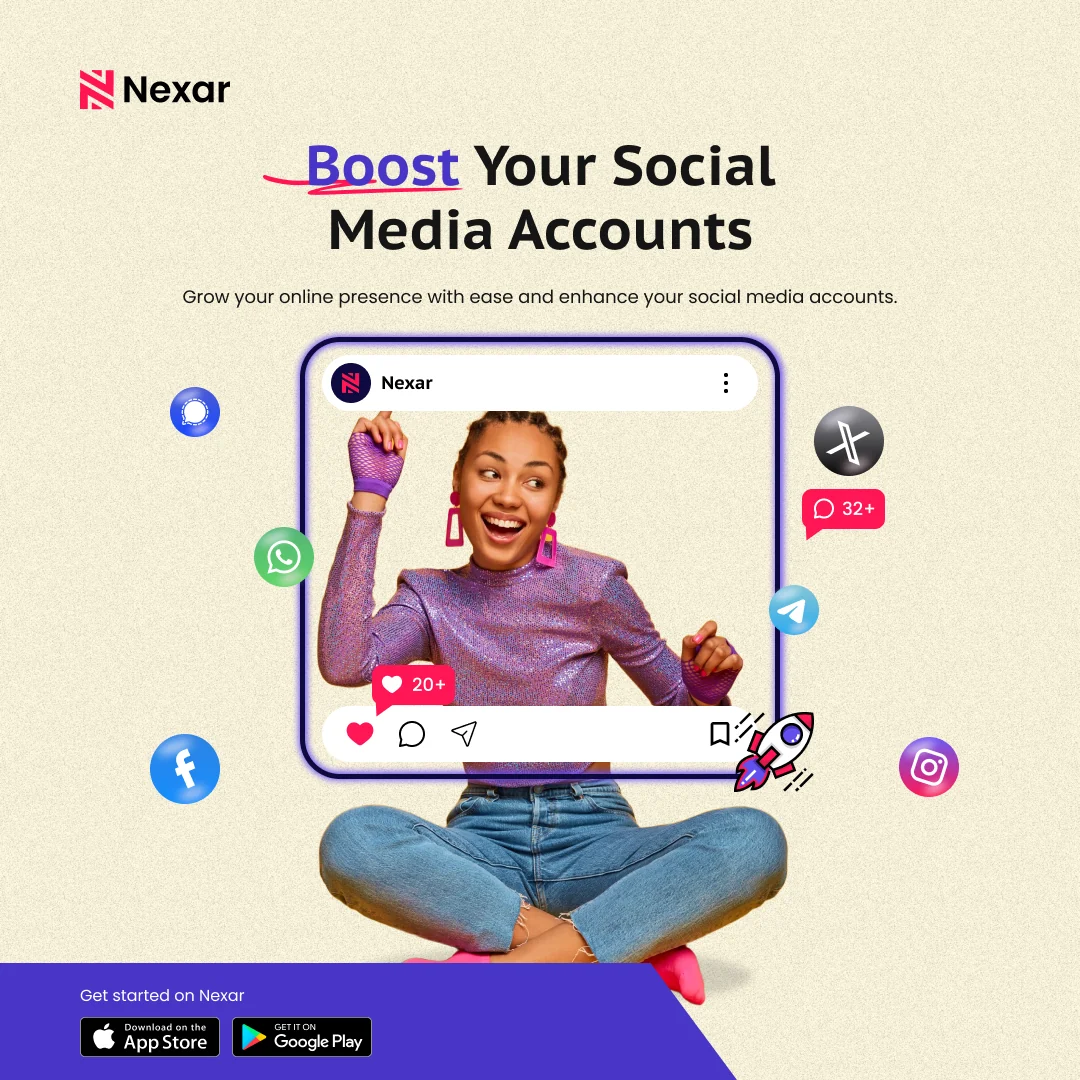 Boost social accounts post