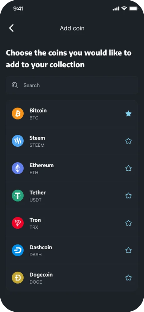 Add coins
